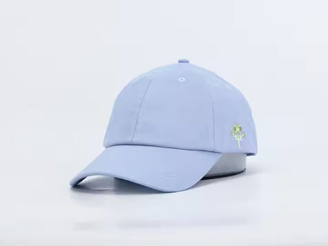 BLUEBIRD LINEN BLEND BASEBALL CAP BY JANE X HSH