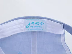BLUEBIRD LINEN BLEND BASEBALL CAP BY JANE X HSH