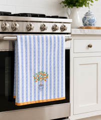 TEA TOWEL ~ TOPIARY OCEAN