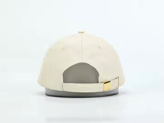 ECRU LINEN BLEND BASEBALL CAP BY JANE X HSH