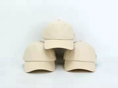 ECRU LINEN BLEND BASEBALL CAP BY JANE X HSH