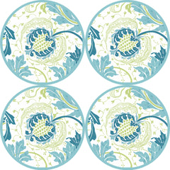 COASTER SET OF 4 ~ POMEGRANATE ~ 5 COLORS