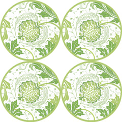 COASTER SET OF 4 ~ POMEGRANATE ~ 5 COLORS