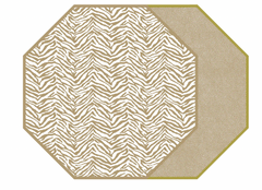 OCTAGONAL ZEBRA LATTE EOS SALE ~ 2 COLORS