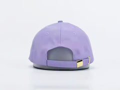 VIOLET LINEN BLEND BASEBALL CAP BY JANE X HSH