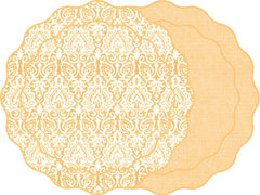 SCALLOP TWO SIDED PLACEMATS