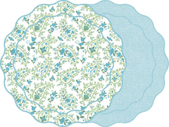 SCALLOP TWO SIDED PLACEMATS