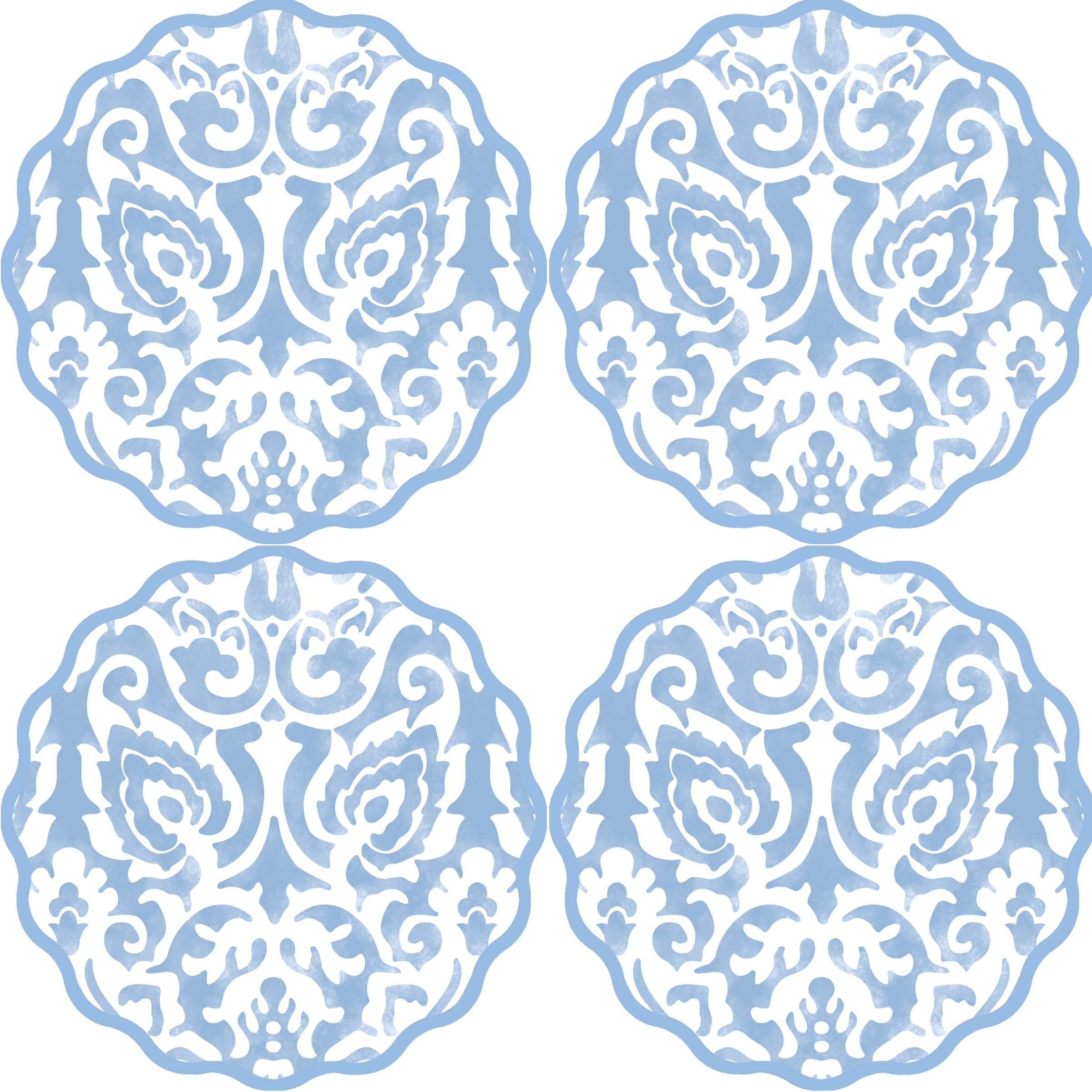 SCALLOP COASTERS