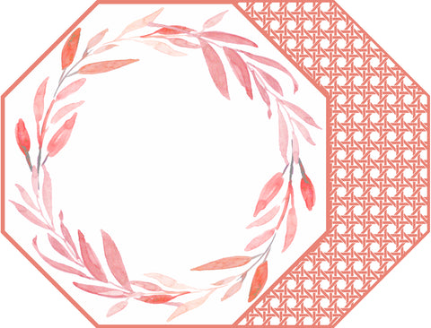 OCTAGONAL LEAVES ROSE WITH CANE EOS SALE