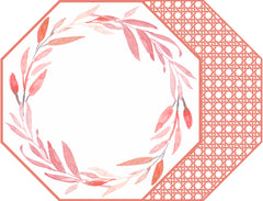 WATERCOLOR LEAVES WREATH