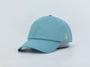 AQUA LINEN BLEND BASEBALL CAP BY JANE X HSH