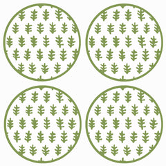 COASTER SET OF 4 ~ AGRA ~ 8 COLORS