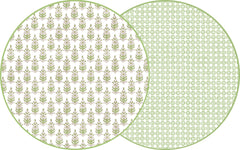 ROUND TWO SIDED RAJ & JAIPUR PLACEMATS