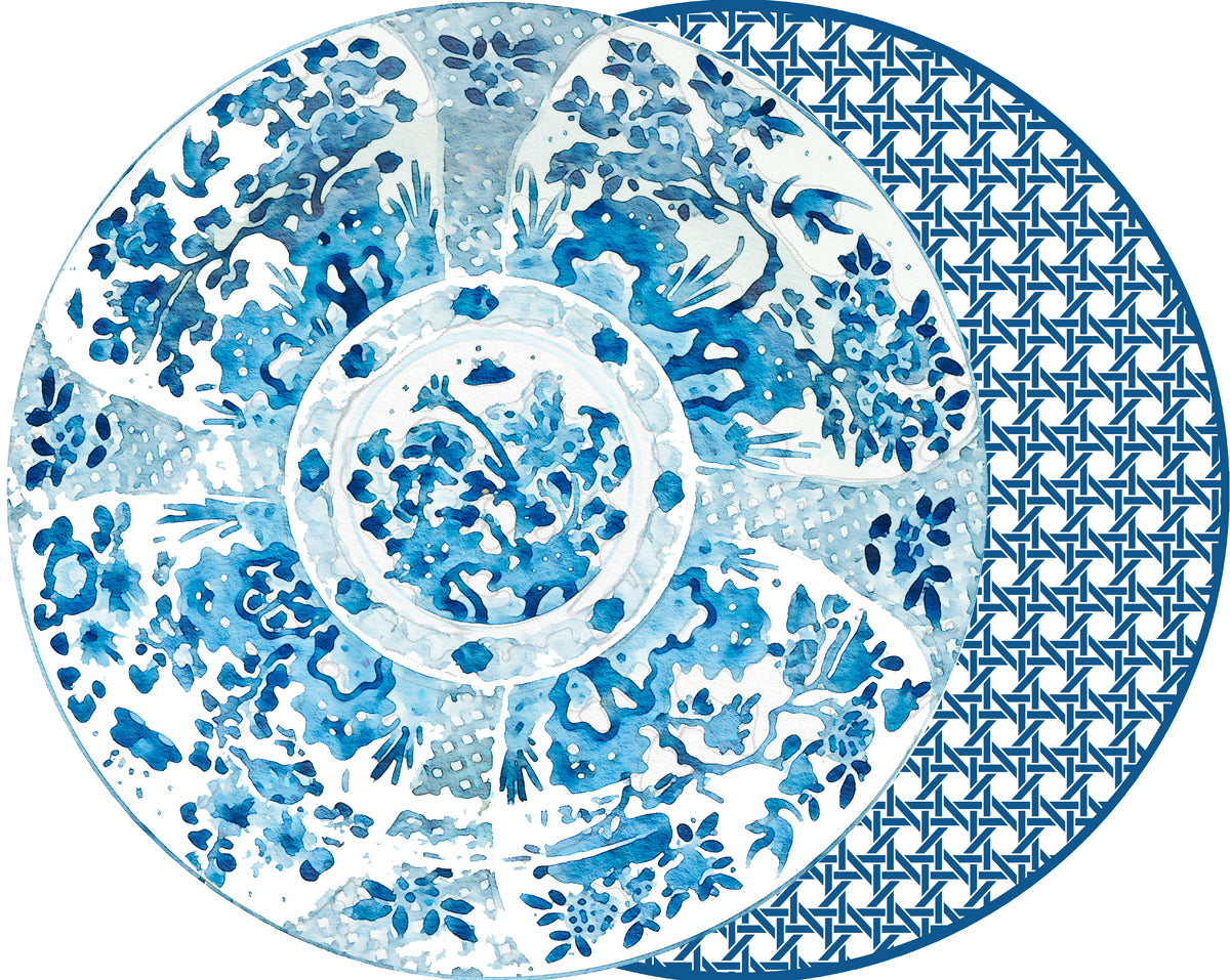 TWO SIDED ROUND PLACEMAT MATT BESHEARS AND HSH