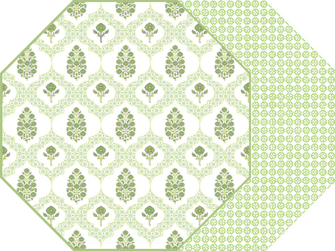 OCTAGONAL TWO SIDED INDIENNES