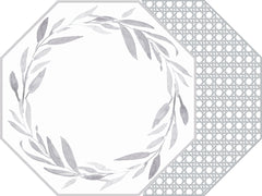 WATERCOLOR LEAVES WREATH