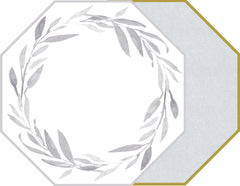 WATERCOLOR LEAVES WREATH