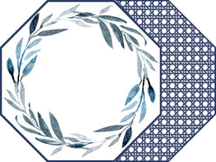 WATERCOLOR LEAVES WREATH