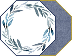 WATERCOLOR LEAVES WREATH