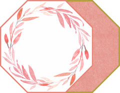 WATERCOLOR LEAVES WREATH