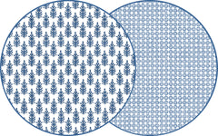 ROUND TWO SIDED RAJ & JAIPUR PLACEMATS