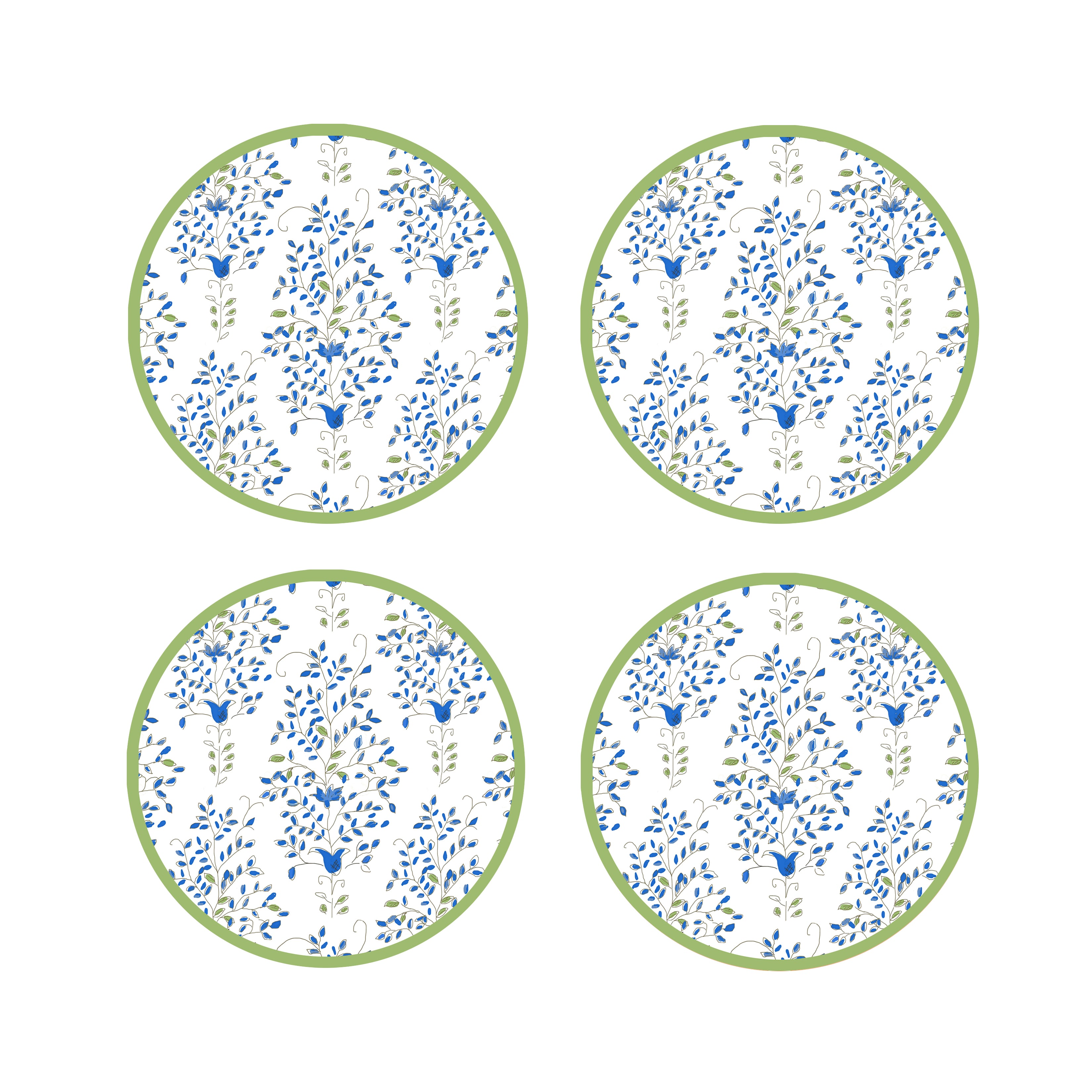 COASTER SET OF 4 ~ DANA GIBSON STELLA RETAIL