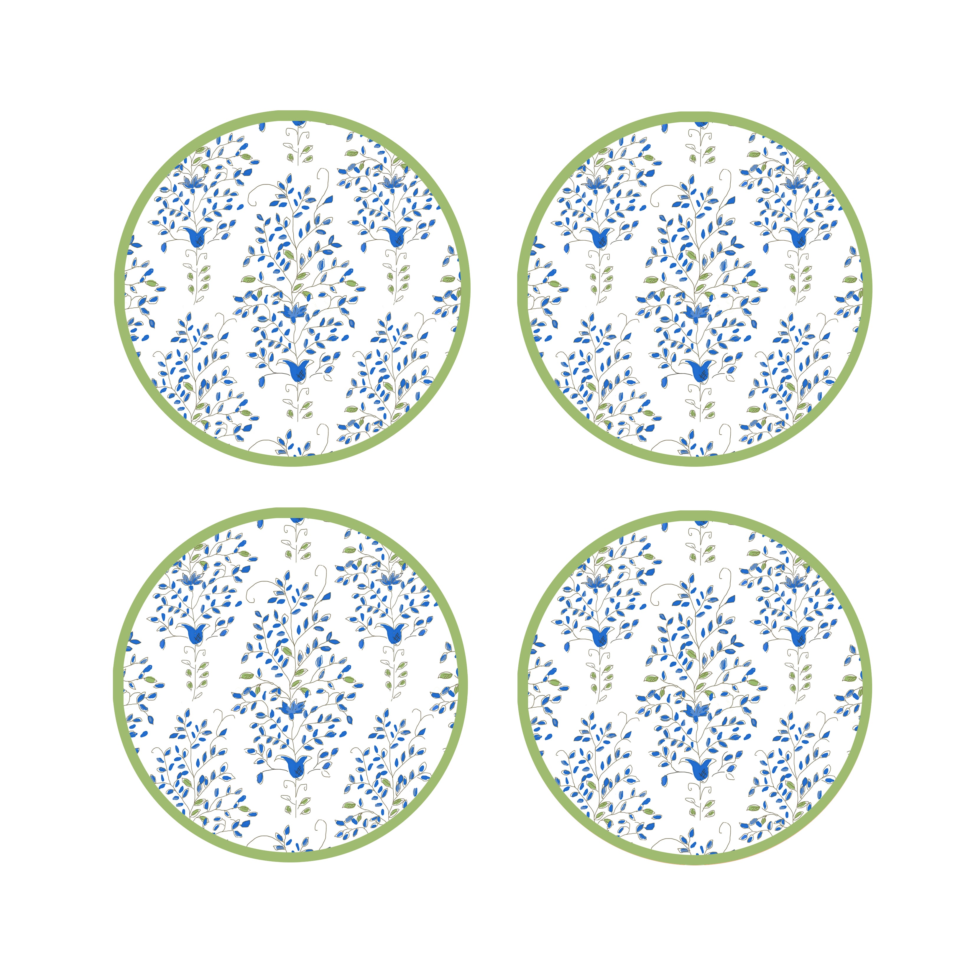 COASTER SET OF 4 ~ DANA GIBSON STELLA RETAIL