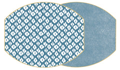 ELLIPSE TWO SIDED IKAT PLACEMAT RETAIL