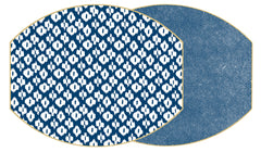 ELLIPSE TWO SIDED IKAT PLACEMAT RETAIL