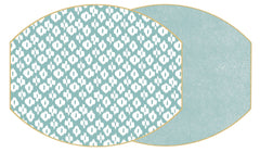 ELLIPSE TWO SIDED IKAT PLACEMAT RETAIL
