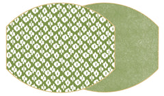 ELLIPSE TWO SIDED IKAT PLACEMAT RETAIL