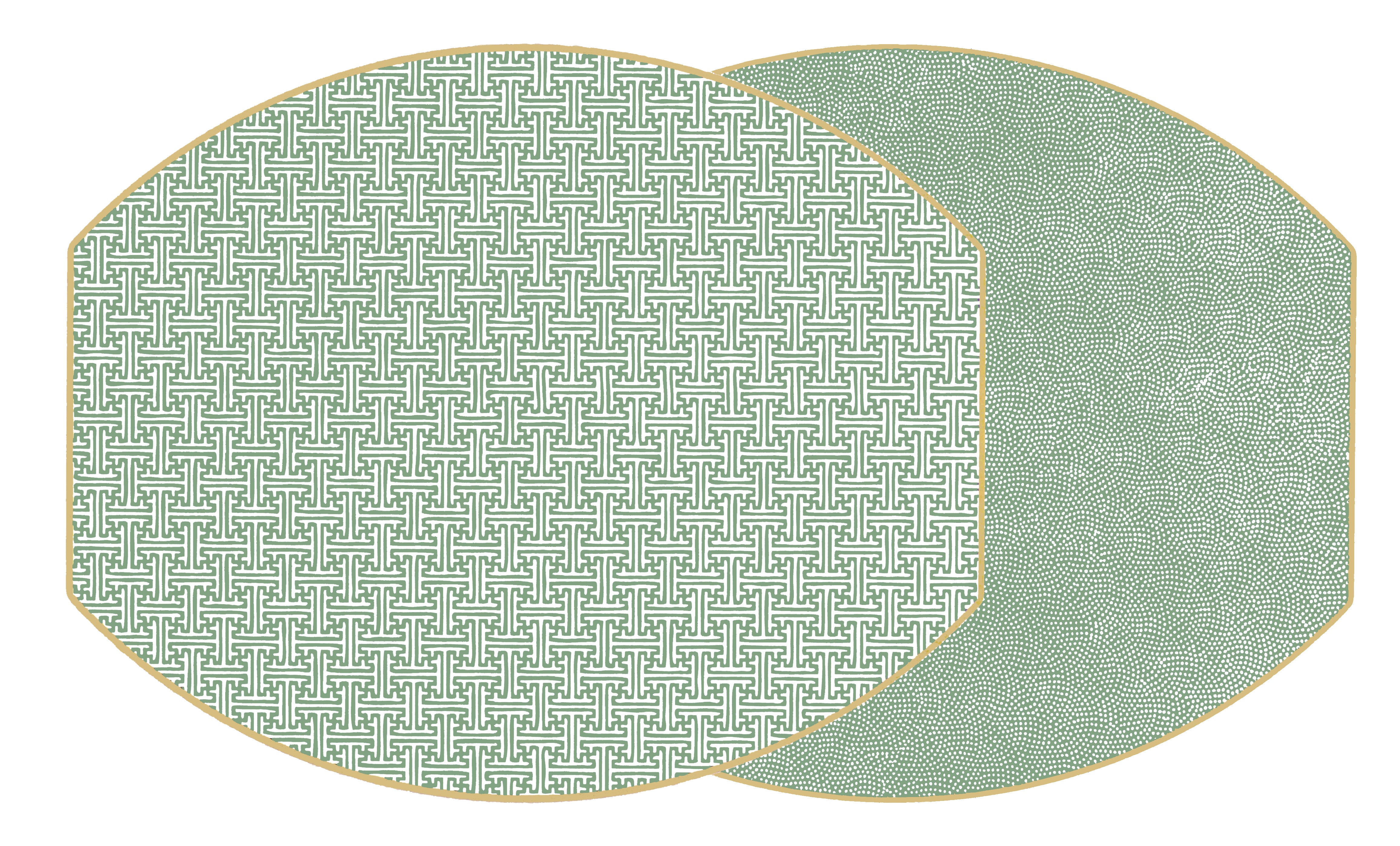 ELLIPSE TWO SIDED SAYAGATA PLACEMAT RETAIL