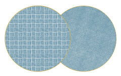 ROUND TWO SIDED MODERN SQUARES PLACEMAT RETAIL