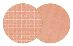 ROUND TWO SIDED MODERN SQUARES PLACEMAT RETAIL