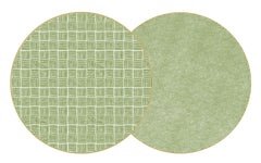 ROUND TWO SIDED MODERN SQUARES PLACEMAT RETAIL